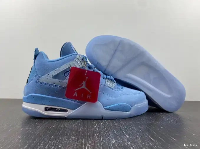 1st Kicks 4 (PE) HO12MNJDLS247 Retro Jordan UNC 0615